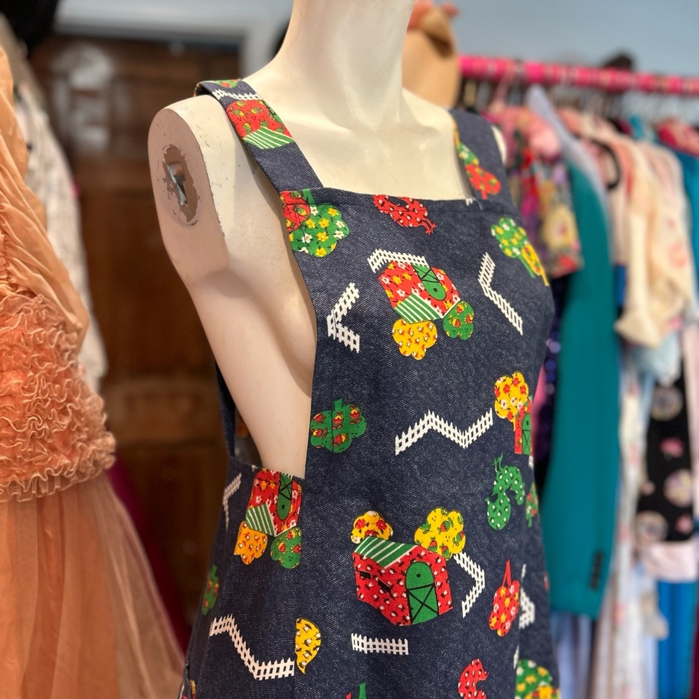 70s Barnyard Dress - Picture 10 of 15